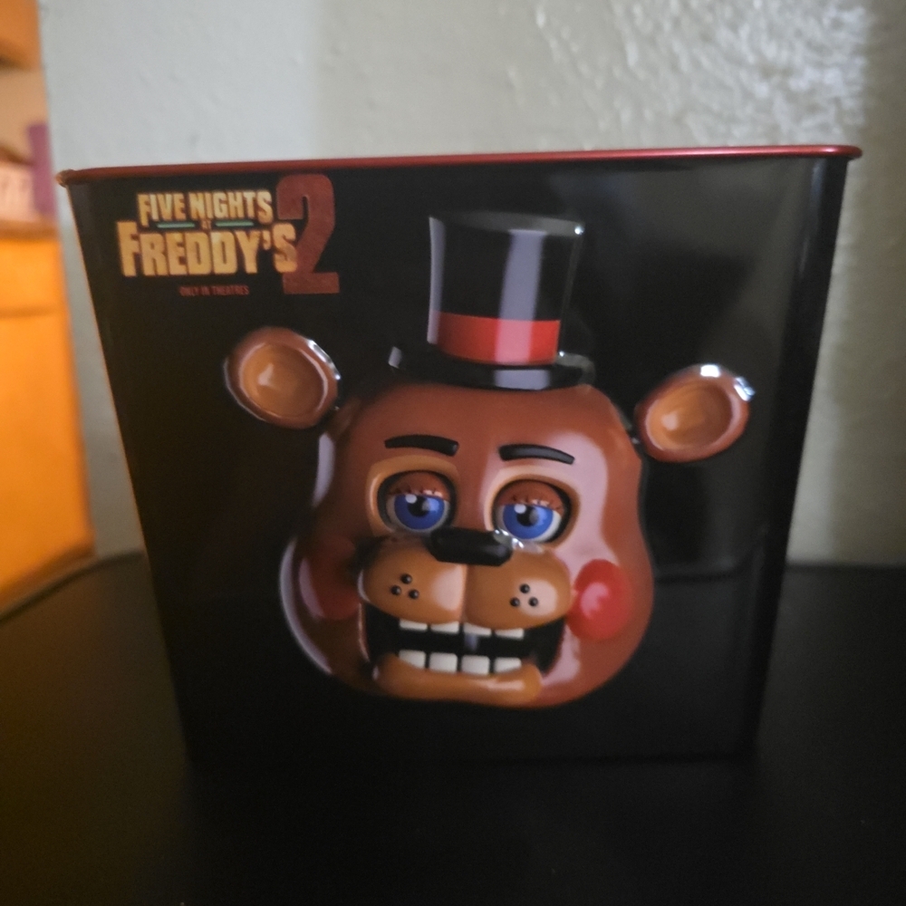 Five Nights at Freddy's 2 Popcorn Tin Bucket